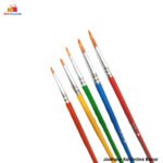 DOMS Colourmate Synthetic Round Painting Brush ( Set of 5 )