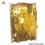 Golden Foil Fringe Curtain ( 6ft )