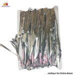 Grey / Silver Foil Fringe Curtain ( 6ft )