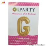 Letter "G" Alphabet Foil Balloon ( 16" )