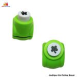Mini Shamrock Designed Paper Craft Punching Machine ( 1 Pcs )