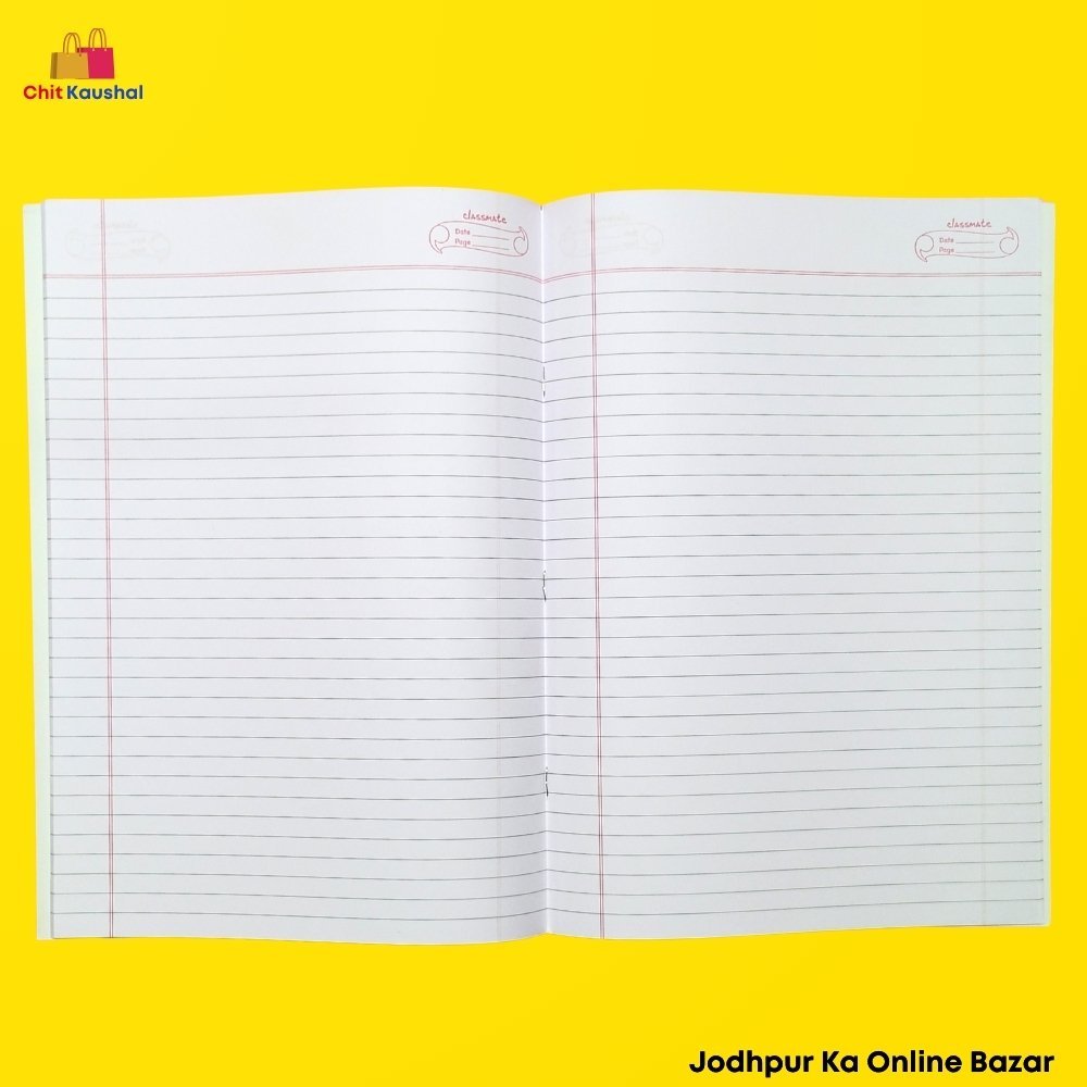 saththi Classmate A4 size Register/Notebook 72 Page ( Single Line Ruled ) - Image 3