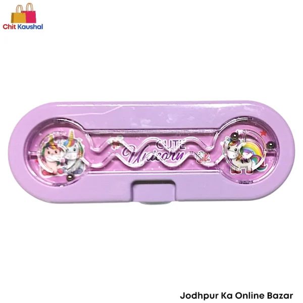 Crazy Ball Plastic Pencil Compass Box