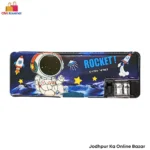 Pencil Compass Box with LED Light & Dual Sharpener - Astronaut