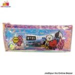 Sparkling Cute BT 21 Pouch - Pink