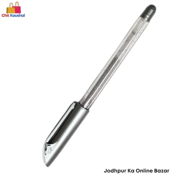 Flair Glitter Sparkle Gel Pen - Grey / Silver