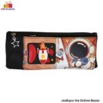 Fabric Pencil Pouch - Space (Cream colour) (5803)