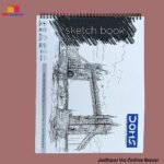 Sketch Book 72 Pages - Doms ( 34.7 x 27.5 )