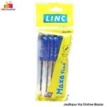 Link Mexa Fine Ball Pen - Blue ( Pack of 5 )