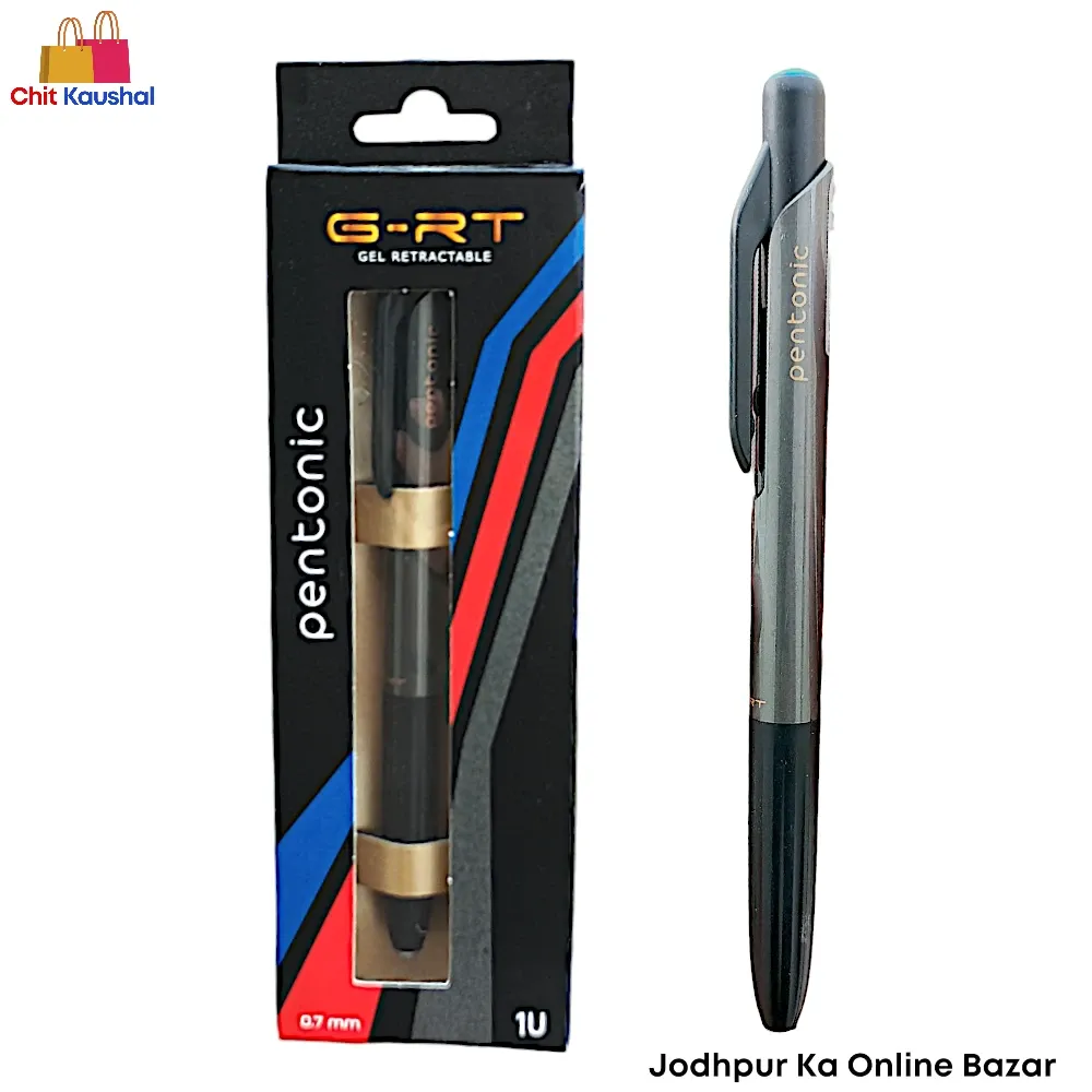 111- Pentonic G-RT Gel Retractable Pen - Blue - Image 1