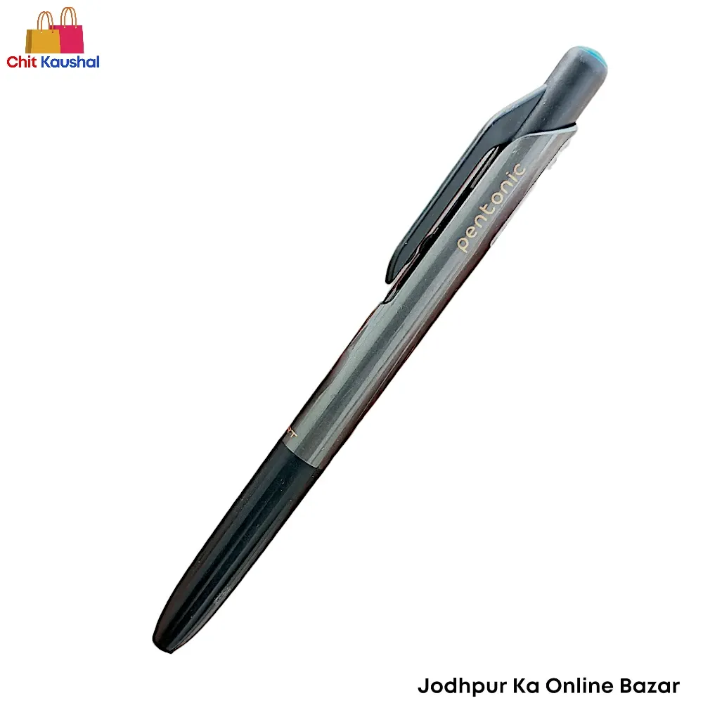 333- Pentonic G-RT Gel Retractable Pen - Blue - Image 3