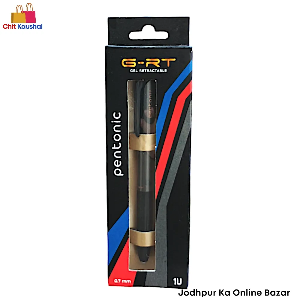 IMG_20250626_173821-Photoroom- Pentonic G-RT Gel Retractable Pen - Blue - Image 2